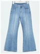 Jeans flare azul (S-XXL)