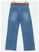 Jeans cinturón talla grande azul (40-50)