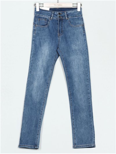 Jeans skinny azul (S-XXL)