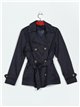 Trench botones navy (S-M-L-XL)