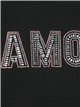 Camiseta amour strass (M/L-XL/XXL)