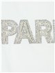 Camiseta paris strass (M/L-XL/XXL)