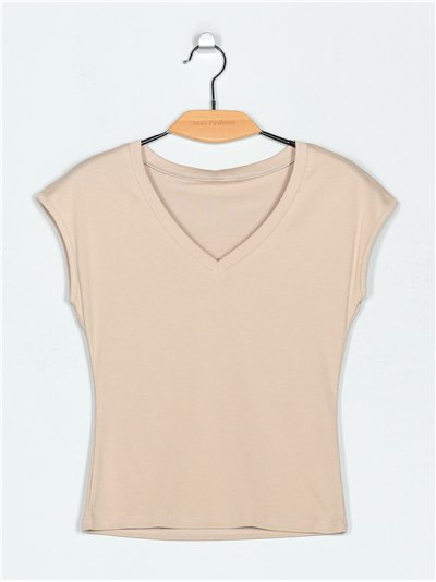 Camiseta cuello pico (S/M-L/XL)