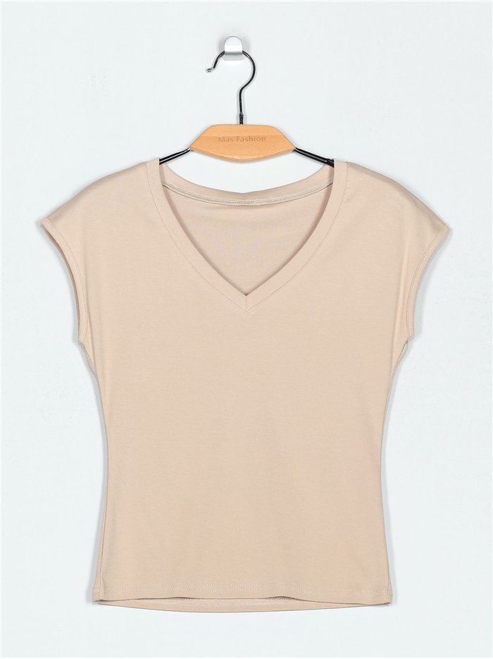 Camiseta cuello pico (S/M-L/XL)