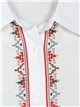 Camisa bordada blanco (M-L-XL-XXL)