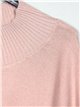 Maxi sweater rosa-claro