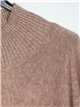 Maxi sweater camel