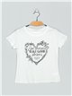 Camiseta corazón texto (S-M)