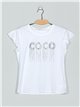 Camiseta coco strass (S/M-L/XL)