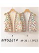 Embroidered waistcoat with sequins (M-L-XL)