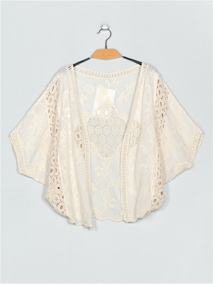 Embroidered cardigan (M/L-XL/XXL)