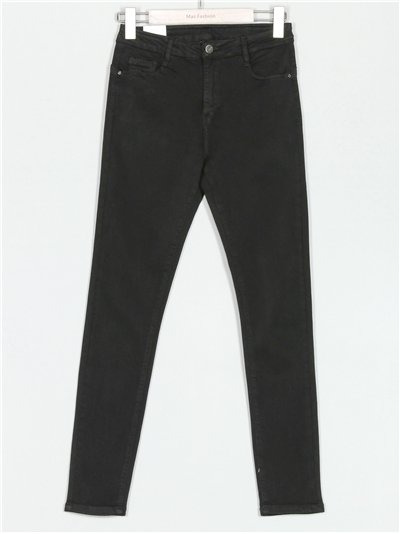 Jeans skinny negro (S-XXL)