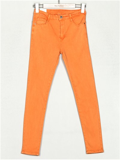 Jeans skinny naranja (S-XXL)