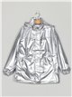 Buttoned trench coat silvery (M-XXL)