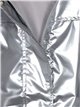 Buttoned trench coat silvery (M-XXL)