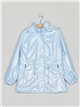 Buttoned trench coat azure (M-XXL)