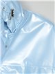 Buttoned trench coat azure (M-XXL)