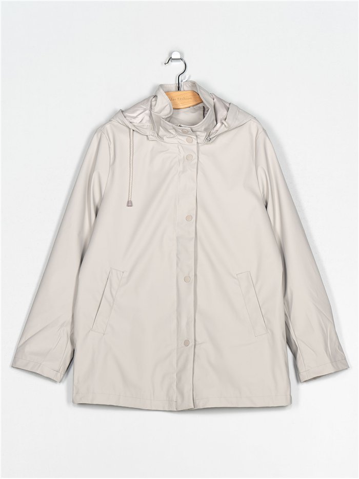 Water repellent parka stone-rice (M-XXL)