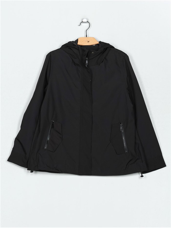 Water repellent parka black (M-L-XL-XXL)