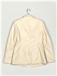 Faux leather blazer beige (M-XXL)