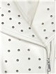 Faux leather studded biker jacket white (S-XL)