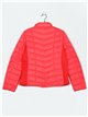 Quilted down puffer jacket red (40-46)