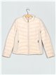 Quilted down puffer jacket beige (40-46)