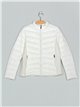 Quilted down puffer jacket white (40-46)