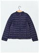 Ultra light quilted down puffer jacket navy (42-50)