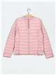 Ultra light quilted down puffer jacket pink (42-50)