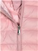 Ultra light quilted down puffer jacket pink (42-50)