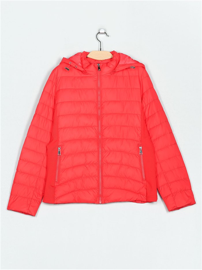 Chaqueta ultra ligera capucha red (42-50)