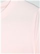 Round neck basic t-shirt rosa (S-XXL)