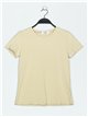 Round neck basic t-shirt verde-oliva (S-XXL)