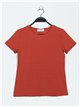 Round neck basic t-shirt teja (S-XXL)