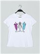 Camiseta girls blanco (M-L-XL-2XL)