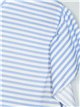 Striped t-shirt with ruffle trims (M/L-XL/XXL)