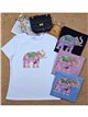 Camiseta elefante perlas (M/L-XL/XXL)