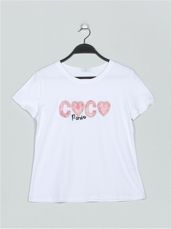 Camiseta bordada coco (M/L-XL/XXL)