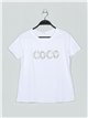 Camiseta coco strass (M/L-XL/XXL)