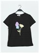 Floral t-shirt (M/L-XL/XXL)