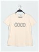 Coco t-shirt with rhinestone (M/L-XL/XXL)