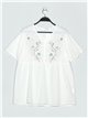 Oversized embroidered blouse (M/L-XL/XXL)