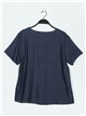 Blusa amplia bordada borlas (M/L-XL/XXL)