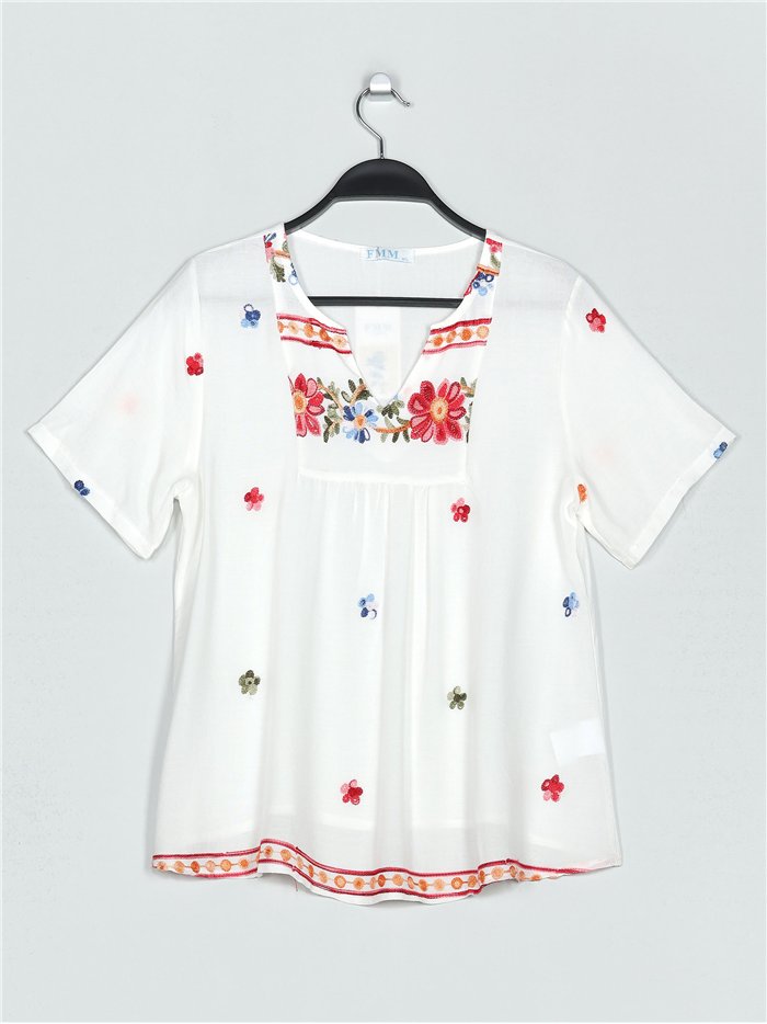 Embroidered floral blouse (M/L-XL/XXL)