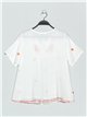 Embroidered floral blouse (M/L-XL/XXL)