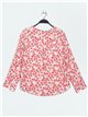 Plus size floral blouse (S-3XL)