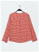 Plus size floral blouse (S-3XL)