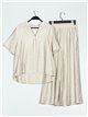 Co-Ord Plus size shirt + trousers (M/L-XL/XXL)