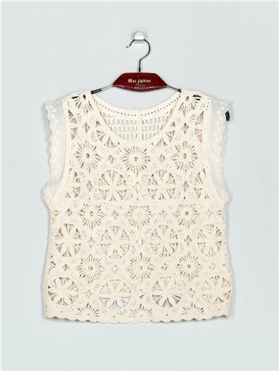 Top crochet calado (M/L-XL/2XL)